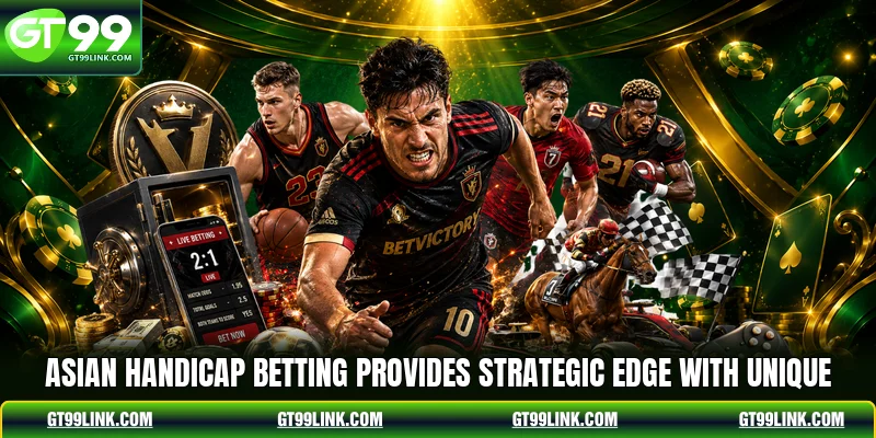 Asian Handicap Betting provides strategic edge with unique