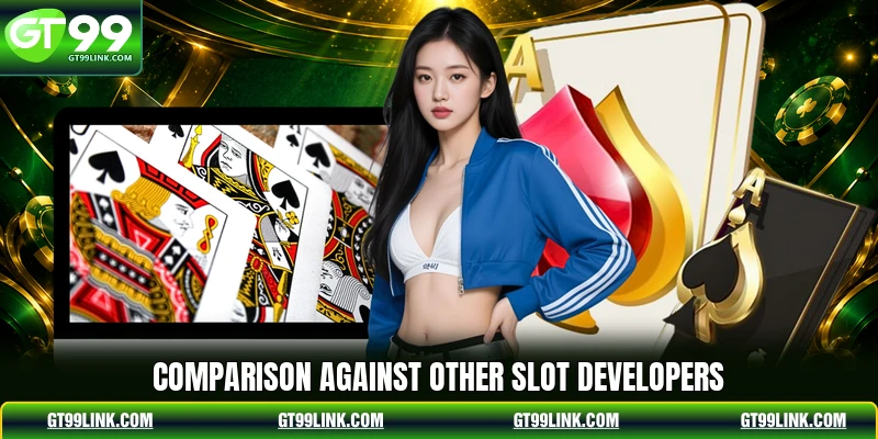 Comparison against other slot developers