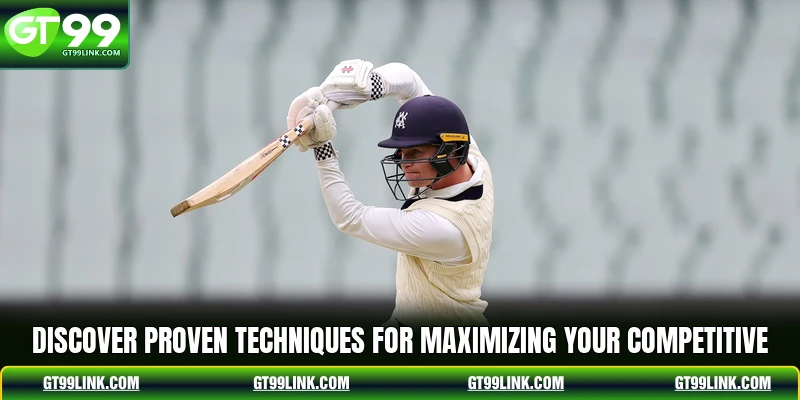 Discover proven techniques for maximizing your competitive